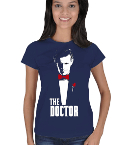 Doctor Who Baskılı Kadın Tişört