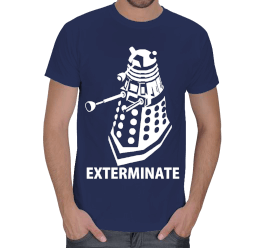 Doctor Who Dalek Exterminate Erkek Tişört