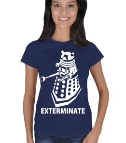 Doctor Who Dalek Exterminate Kadın Tişört