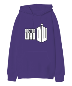 Doctor Who Oversize Unisex Kapüşonlu Sweatshirt