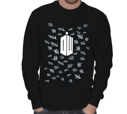 Doctor Who Silence T-shirt ERKEK SWEATSHIRT