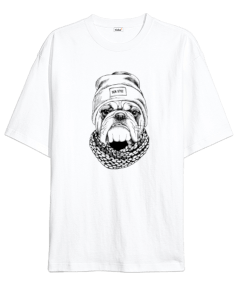 Dog Style Oversize Unisex Tişört