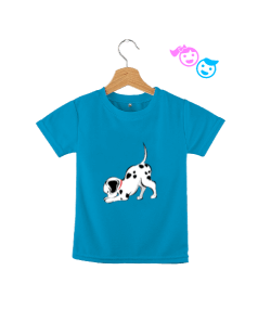 dog tshirt Çocuk Unisex