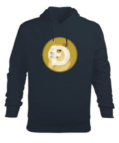 Doge Coin Holder v1H Fume Erkek Kapüşonlu Hoodie Sweatshirt