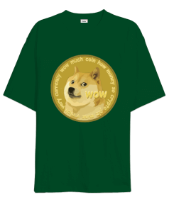 Dogecoin Oversize Unisex Tişört