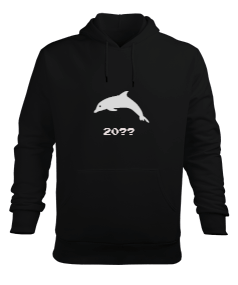 Dolphin Erkek Kapüşonlu Hoodie Sweatshirt