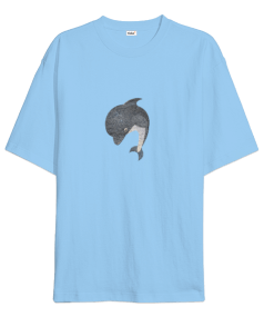 Dolphin Oversize Unisex Tişört