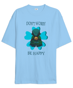 DONT WORRY Oversize Unisex Tişört