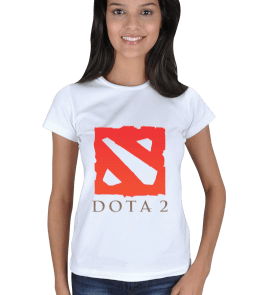 Dota 2 Logo Kadın Tişört