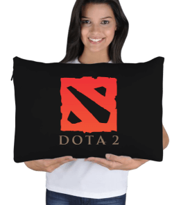 Dota 2 Logo Uyku Yastık Kılıfı