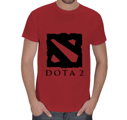 Dota 2 Siyah Logo Erkek Tişört