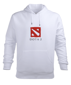 Dota 2 Sweatshirt Erkek Beyaz Erkek Kapüşonlu Hoodie Sweatshirt