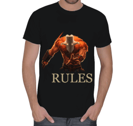 Dota2 Rules Tshirt-Erkek Erkek Tişört