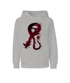 Dragon Çocuk Unisex Hoodie Kapüşonlu