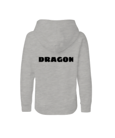 Dragon Çocuk Unisex Hoodie Kapüşonlu