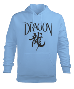 Dragon Erkek Kapüşonlu Hoodie Sweatshirt