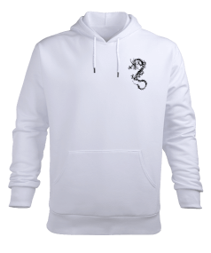 DRAGON Erkek Kapüşonlu Hoodie Sweatshirt