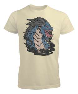 Dragon Krem Erkek Tişört