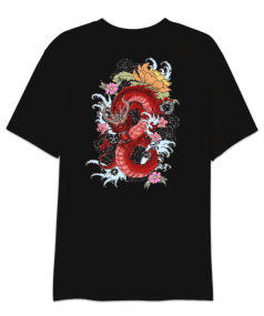 dragon Oversize Unisex Tişört