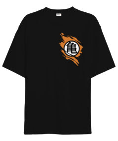 dragonball goku desenli Oversize Unisex Tişört