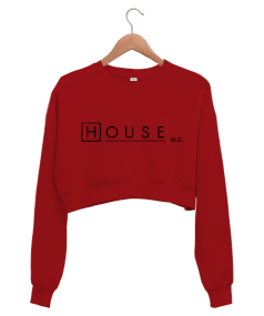 Dr.House Kadın Crop Sweatshirt