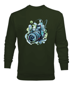 Dslr Fotoğraf Makinesi Erkek Sweatshirt