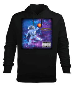 Dunker Astronot Erkek Kapüşonlu Hoodie Sweatshirt