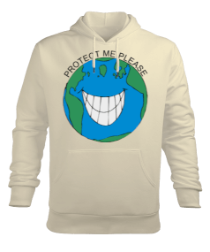 dünya Erkek Kapüşonlu Hoodie Sweatshirt