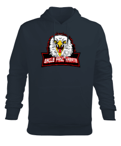 Eagle Fang Dojo Karate Karate Kid Cobra Kai Füme Erkek Kapüşonlu Hoodie Sweatshirt