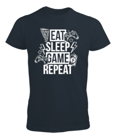 Eat Sleep Game Repeat Erkek Tişört