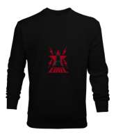 Edge Rated R Rockstar Siyah Erkek Sweatshirt - Thumbnail