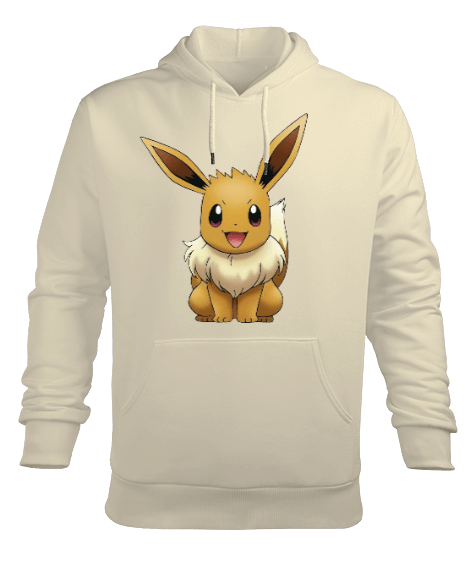 Tisho - eevee Erkek Kapüşonlu Hoodie Sweatshirt