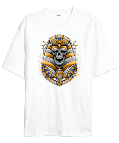 Egypt Skull Oversize Unisex Tişört