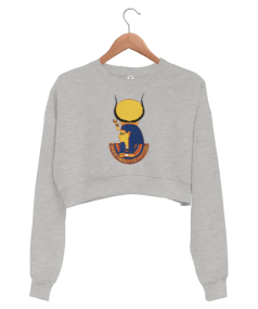 Egyptian Kadın Crop Sweatshirt