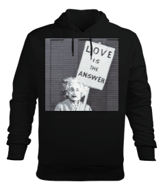 einstein hoodie Erkek Kapüşonlu Hoodie Sweatshirt