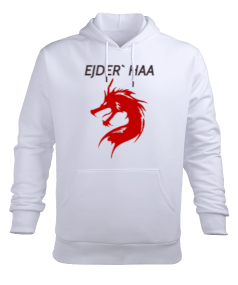 Ejder Haa Erkek Kapüşonlu Hoodie Sweatshirt