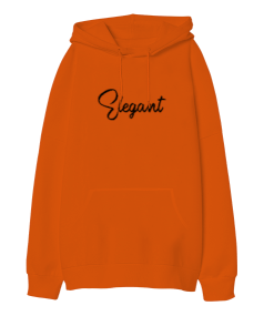 Elegant Oversize Unisex Kapüşonlu Sweatshirt