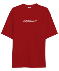 Elephant Fil Tasarım Oversize Unisex Tişört