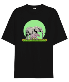 Elephants Oversize Unisex Tişört