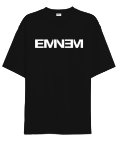 Eminem BlackWhite Oversize Unisex Tişört