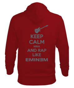 Eminem-Keep Calm Erkek Kapüşonlu Hoodie Sweatshirt