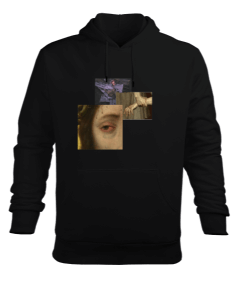 EMO hoodie siyah Erkek Kapüşonlu Hoodie Sweatshirt