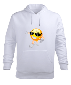 Emoji Erkek Kapüşonlu Hoodie Sweatshirt