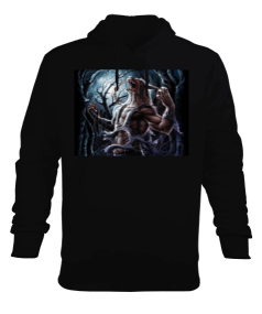 Emperor Of Bars Wolf Erkek Kapüşonlu Hoodie Sweatshirt