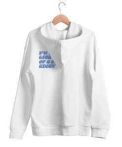 en iyi yazılı baskılarımız Beyaz Unisex Kapşonlu Sweatshirt