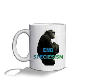 End Speciesism Mug Beyaz Kupa Bardak