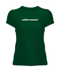 Endless Summer Çimen Yeşili Kadın Tişört