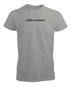 Endless Summer Gri Erkek Tişört