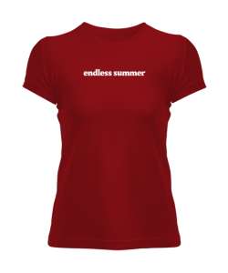 Endless Summer Kırmızı Kadın Tişört