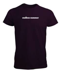 Endless Summer Koyu Mor Erkek Tişört